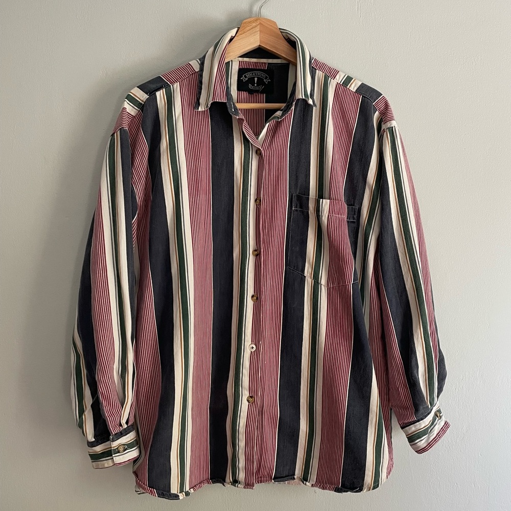 Vintage Women’s Oversize Buttondown Sz L